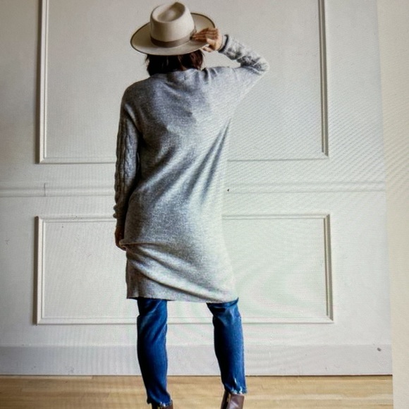 Vero Moda Cable dress Heather NWT Sz XL - Picture 8 of 11